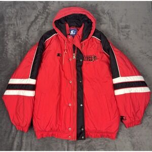 Rare Vintage Red San Diego State Aztecs Starter Heavy Jacket Size 2Xl
